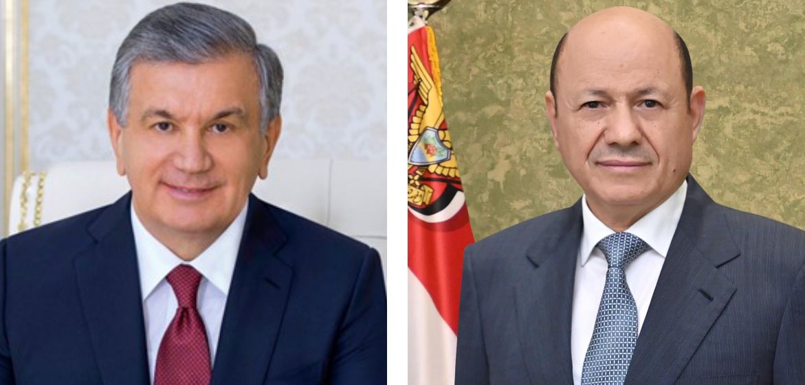 President Al-Alimi Congratulates Uzbekistan on Independence Day