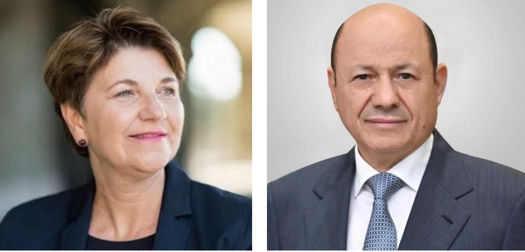 President Al-Alimi congratulates Viola Amherd on assuming Swiss Confederation’s presidency 