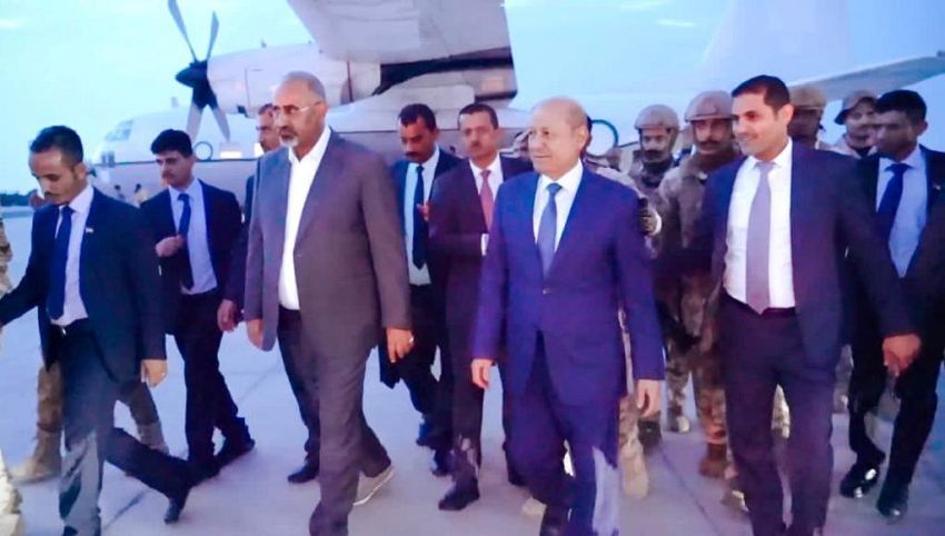 President al-Alimi returns to Aden