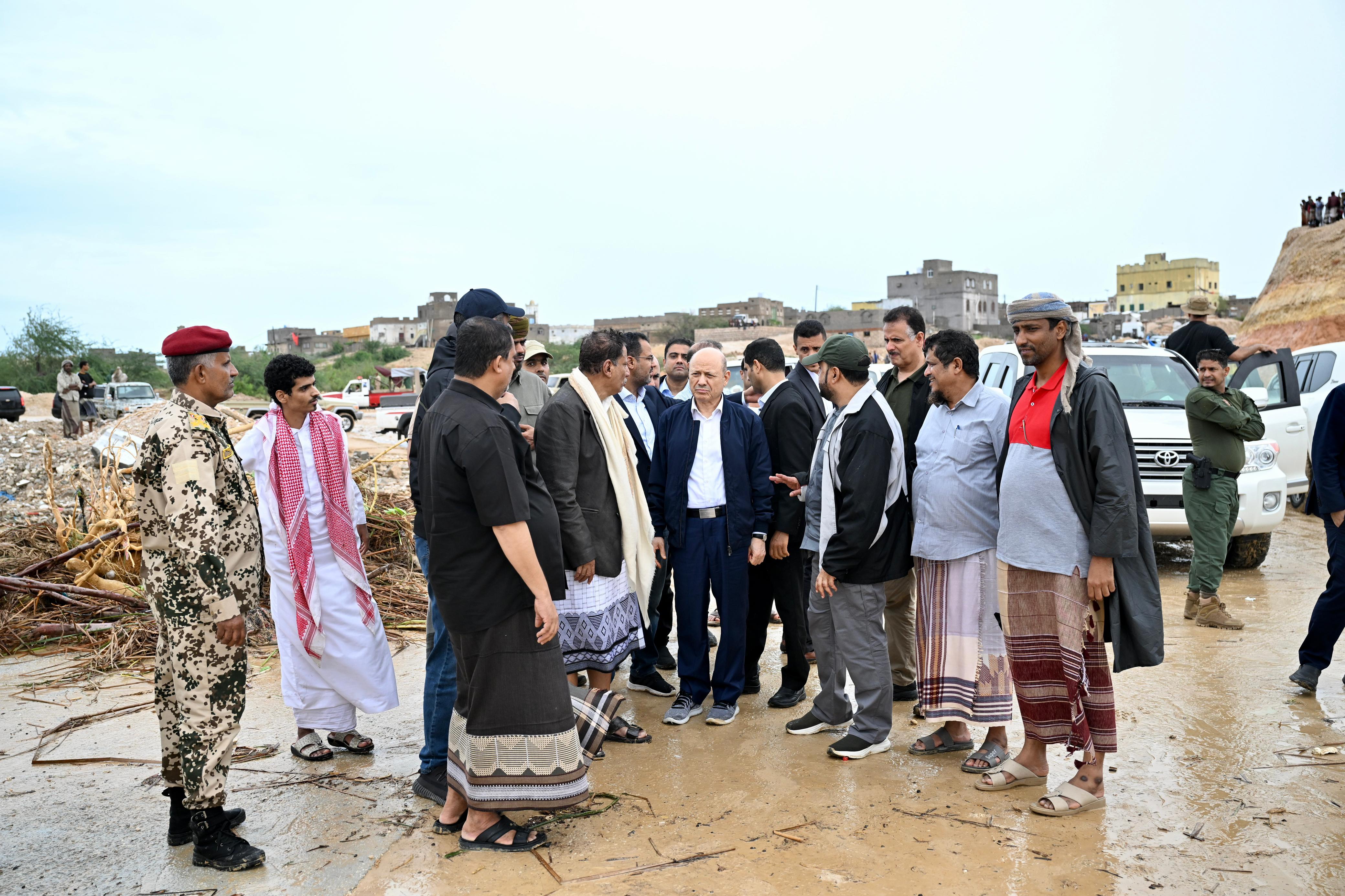 PRESIDENT AL-ALIMI VISITS AREAS HIT BY TEJ HURRICANE  24 Oct 2023 