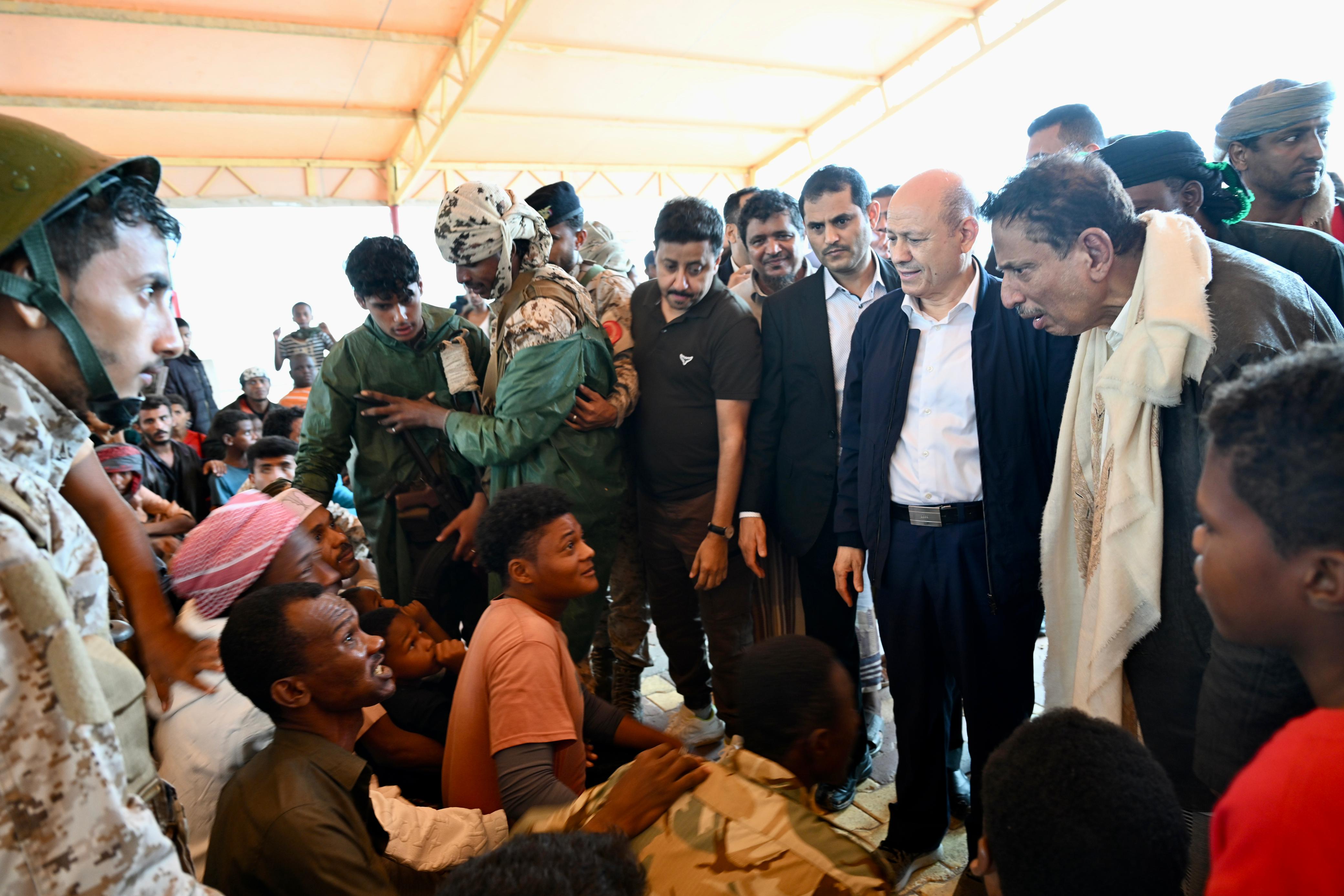 PRESIDENT AL-ALIMI VISITS AREAS HIT BY TEJ HURRICANE  24 Oct 2023 