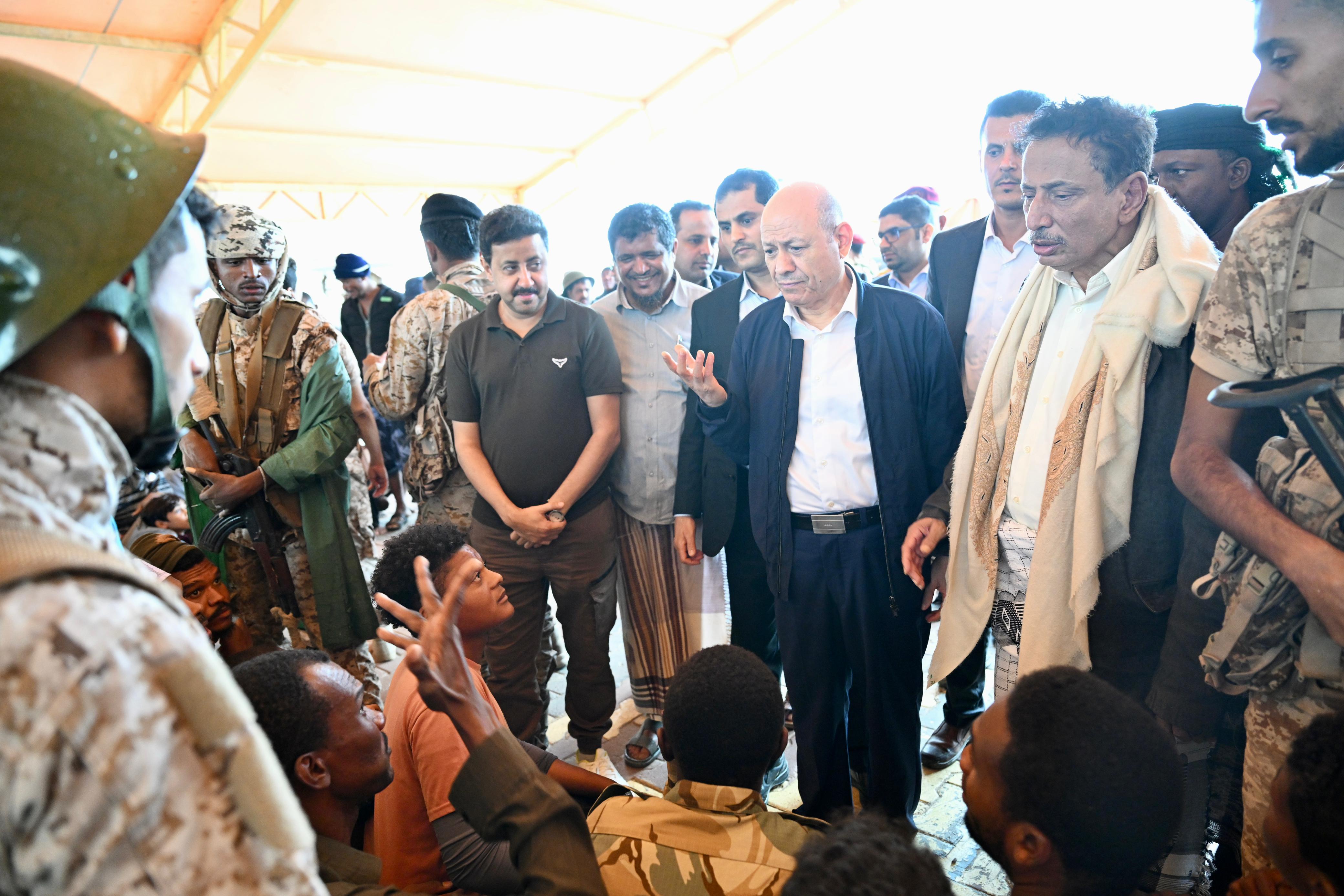 PRESIDENT AL-ALIMI VISITS AREAS HIT BY TEJ HURRICANE  24 Oct 2023 