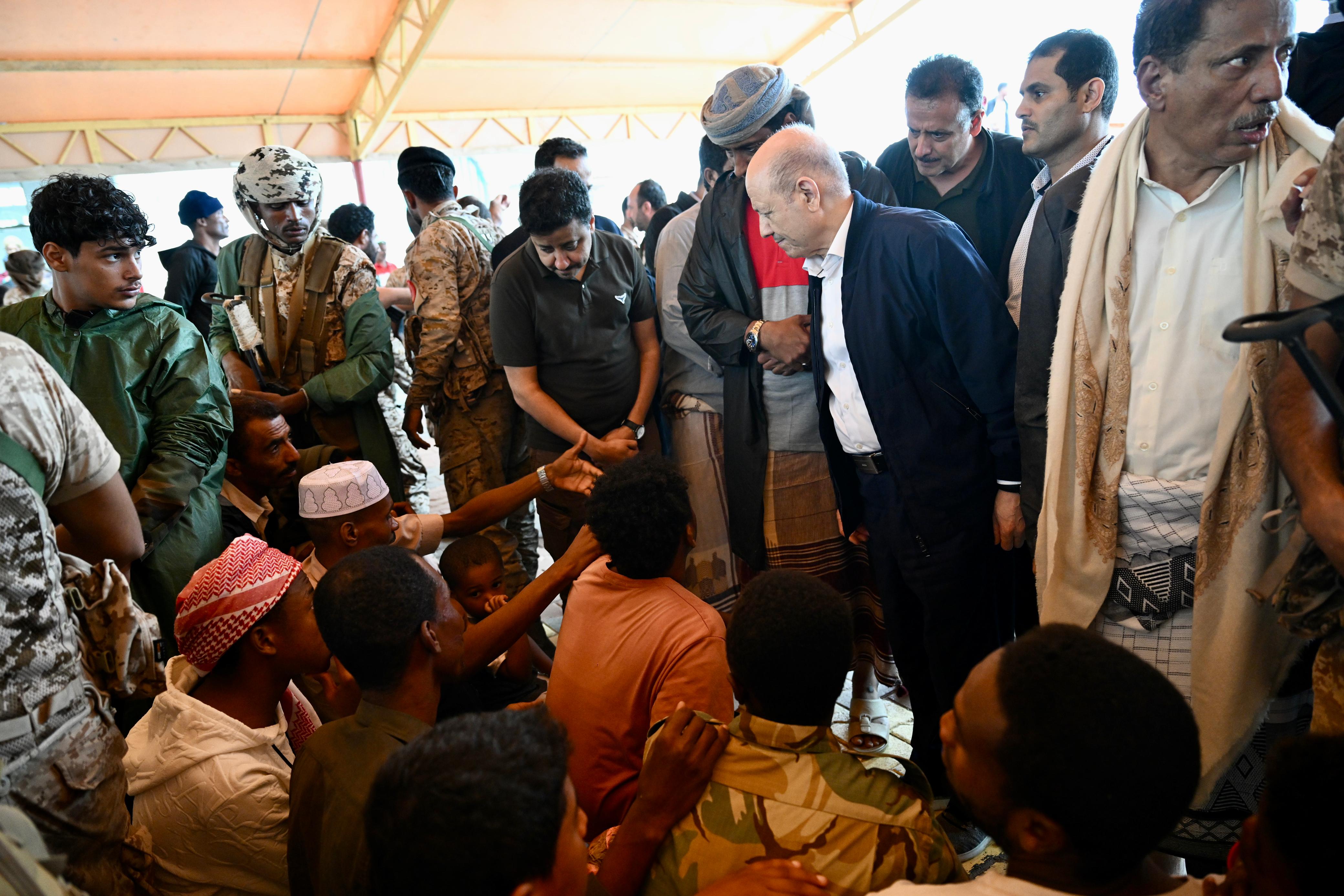 PRESIDENT AL-ALIMI VISITS AREAS HIT BY TEJ HURRICANE  24 Oct 2023 