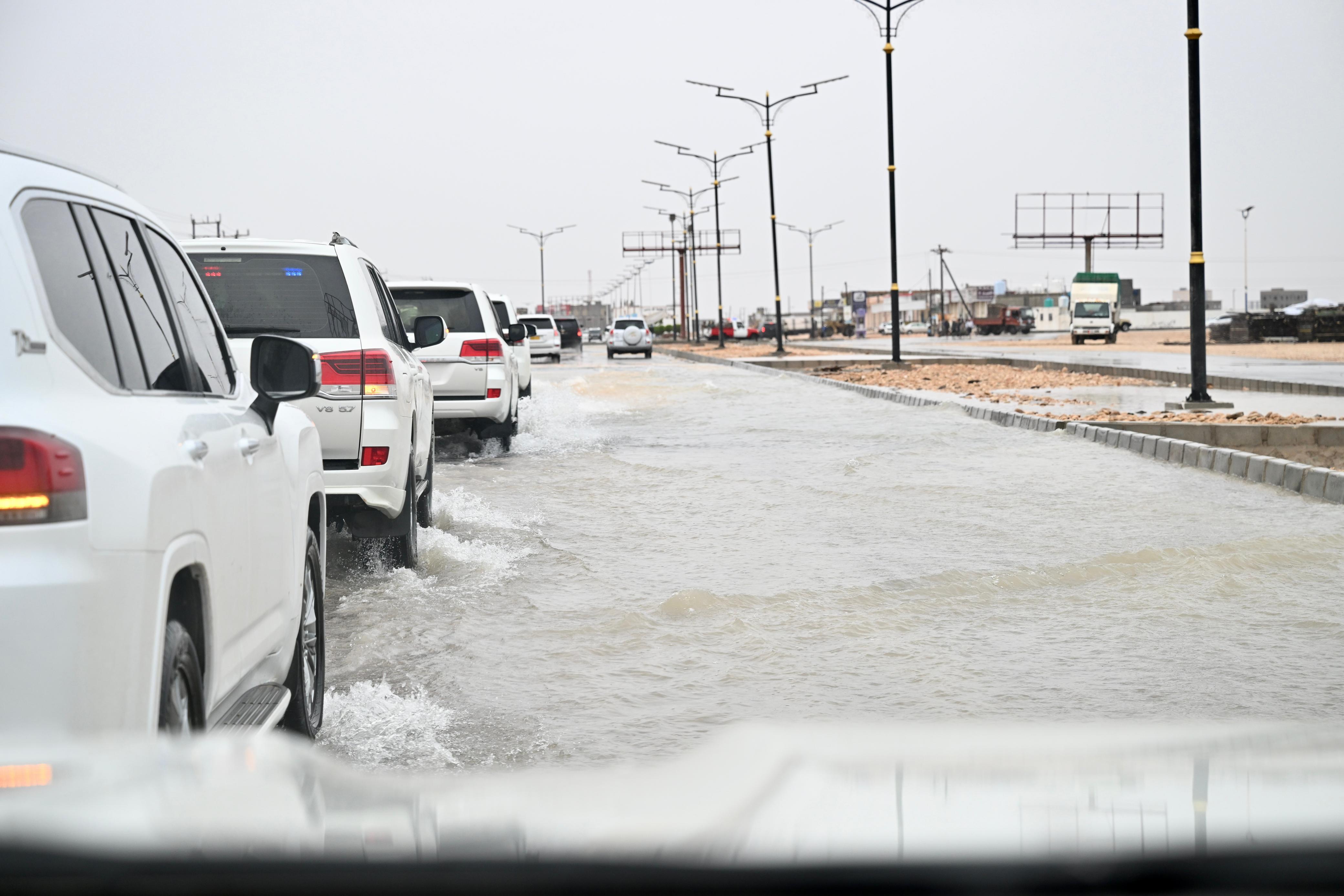 PRESIDENT AL-ALIMI VISITS AREAS HIT BY TEJ HURRICANE  24 Oct 2023 