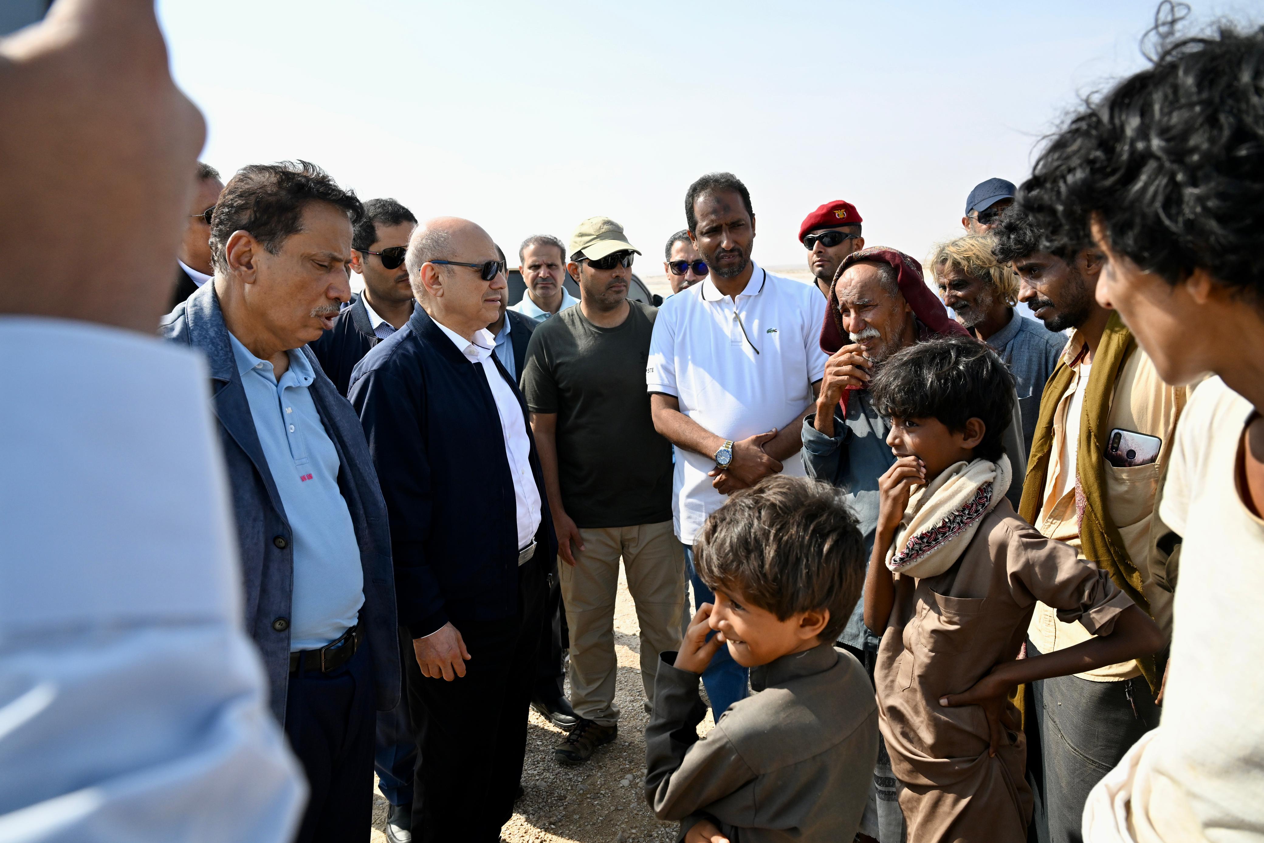 PRESIDENT INSPECTS AREAS HIT BY THE TROPICAL CYCLONE   26 Oct 2023