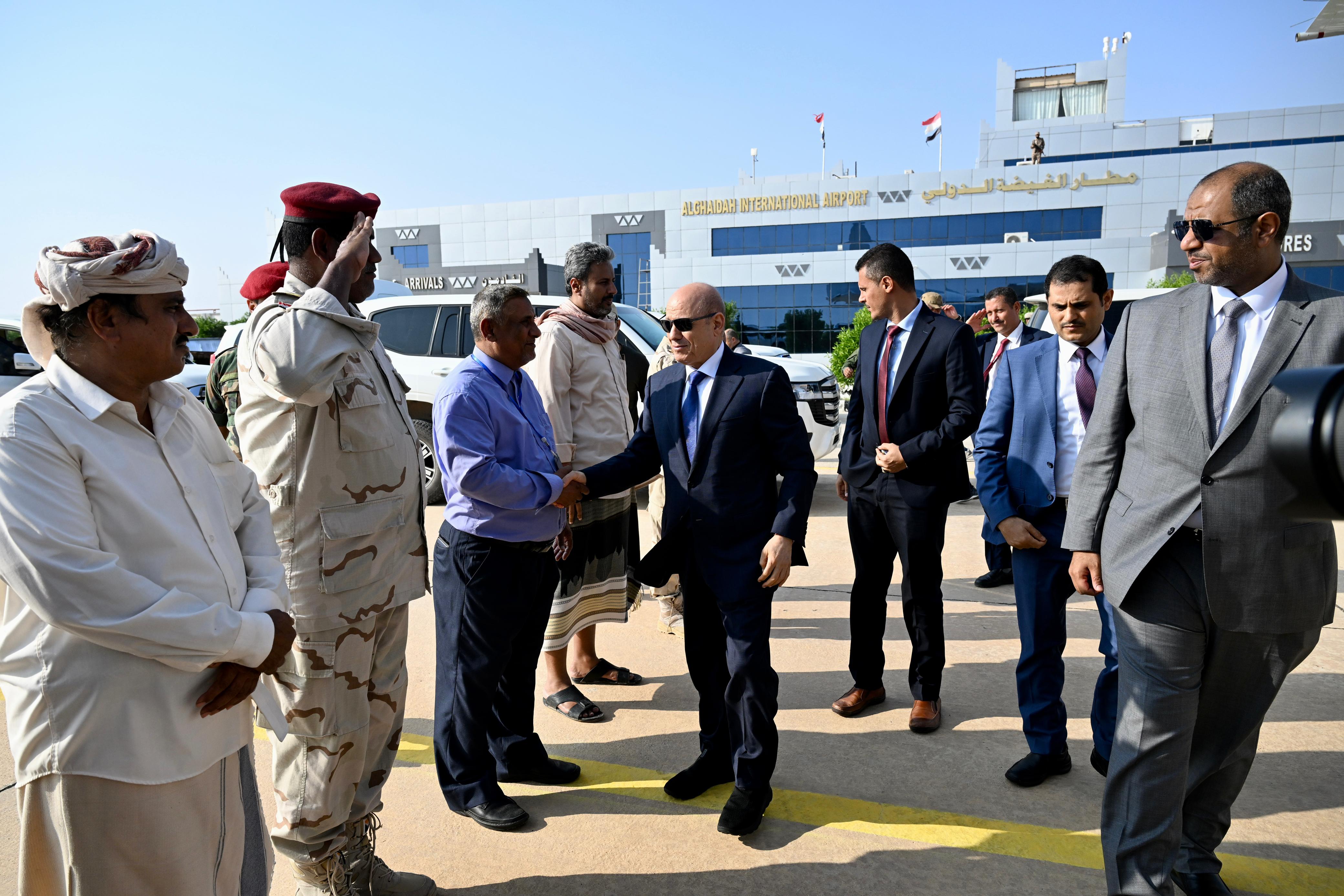 HIS EXCELLENCY THE PRESIDENT LEAVES AL-MAHRAH GOVERNORATE, RETURNING TOTHE CAPITAL, ADEN, October 29, 2023