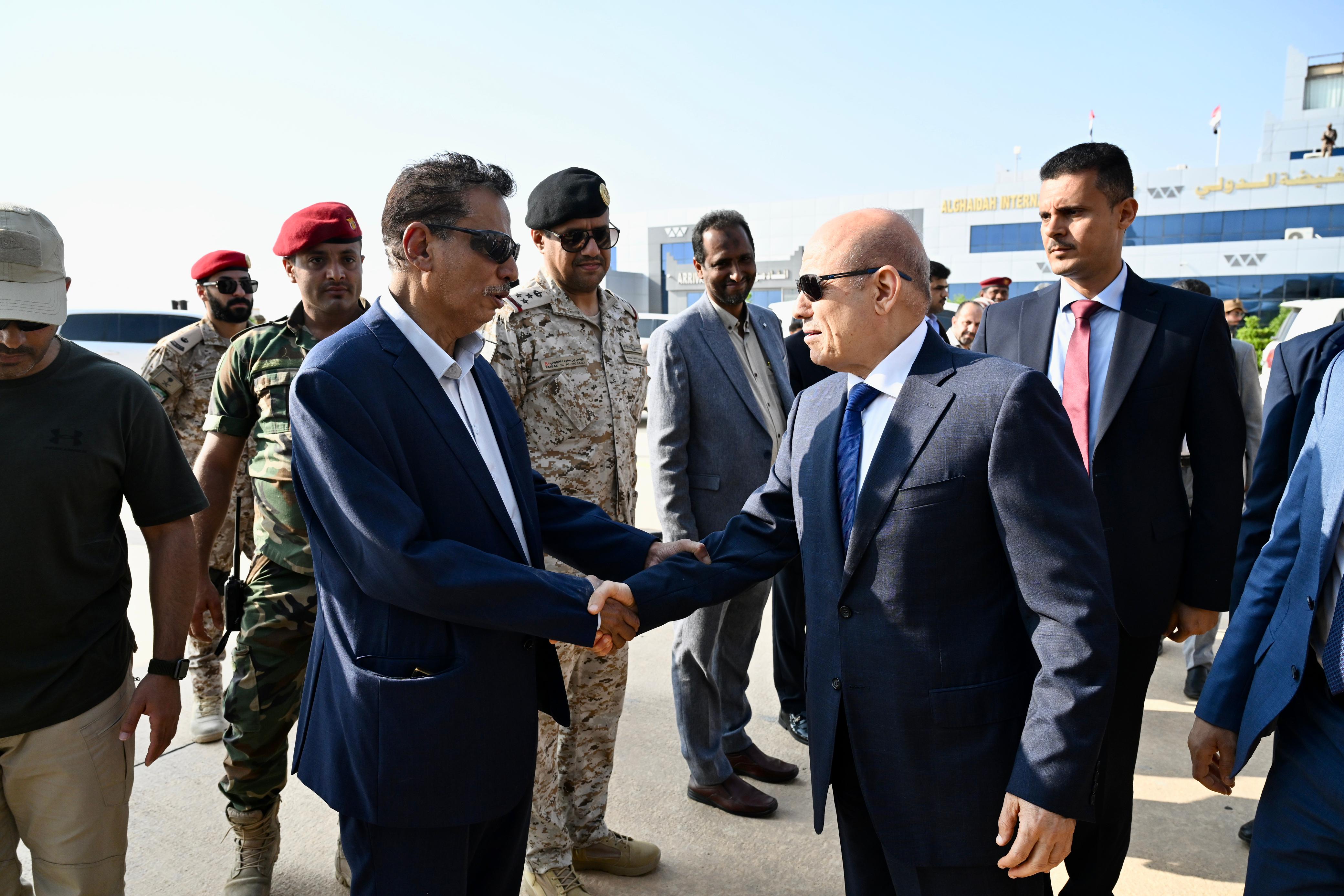 HIS EXCELLENCY THE PRESIDENT LEAVES AL-MAHRAH GOVERNORATE, RETURNING TOTHE CAPITAL, ADEN, October 29, 2023