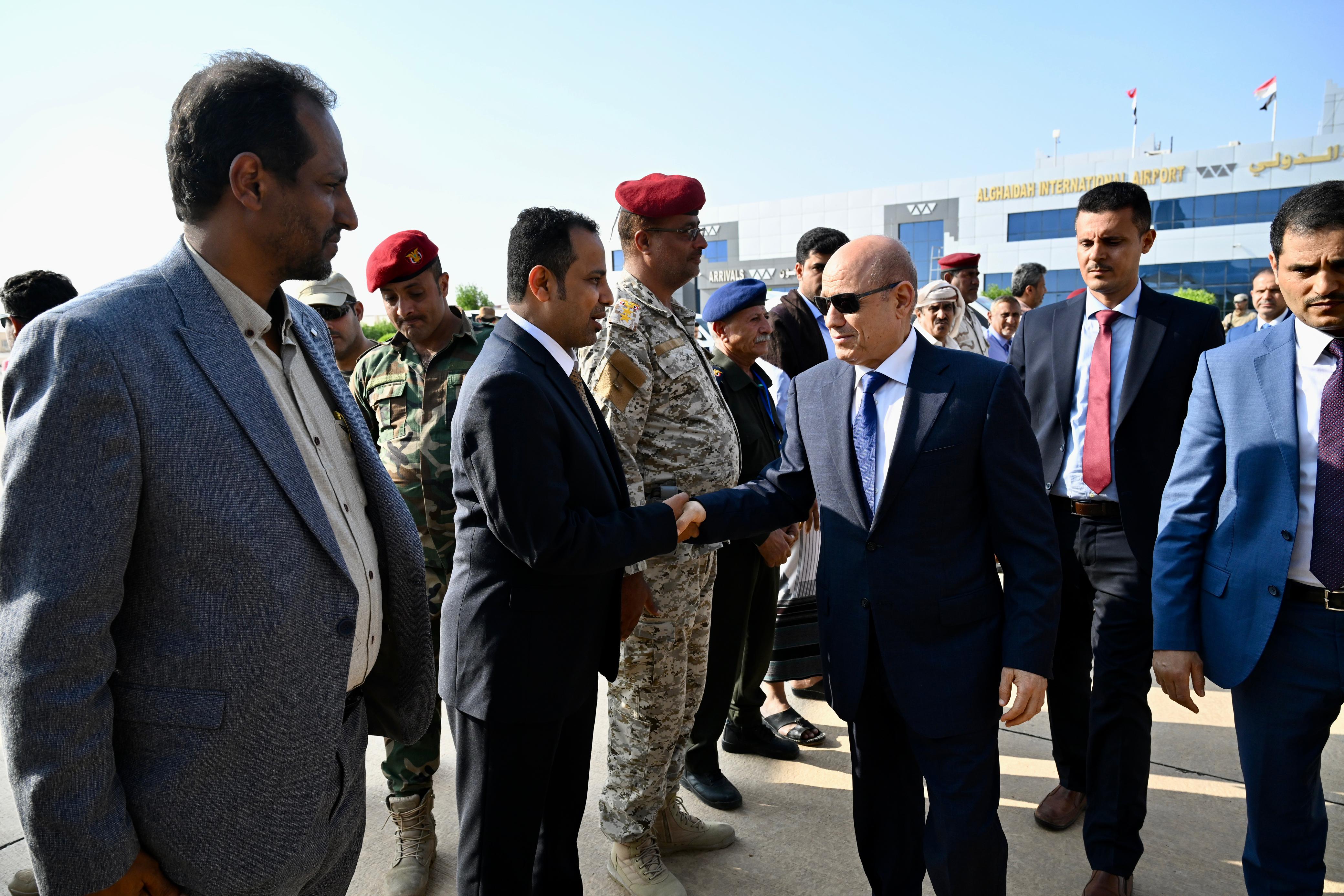 HIS EXCELLENCY THE PRESIDENT LEAVES AL-MAHRAH GOVERNORATE, RETURNING TOTHE CAPITAL, ADEN, October 29, 2023