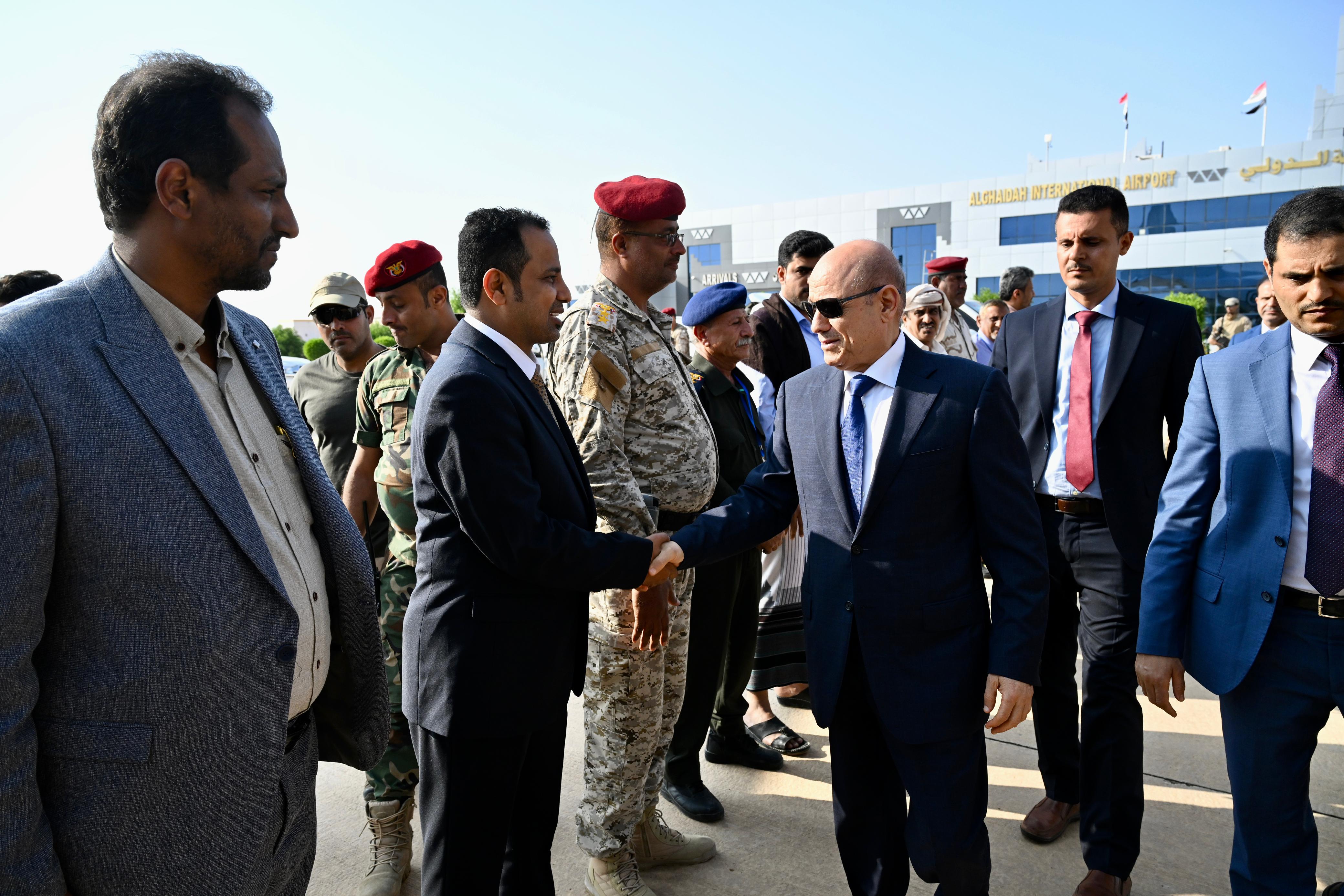 HIS EXCELLENCY THE PRESIDENT LEAVES AL-MAHRAH GOVERNORATE, RETURNING TOTHE CAPITAL, ADEN, October 29, 2023