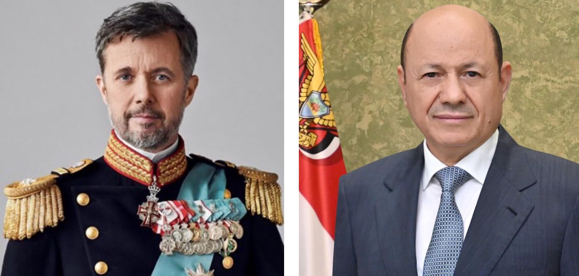 President Al-Alimi Congratulates King of Denmark on Constitution Day