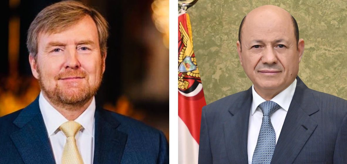 President Al-Alimi Congratulates King of Netherlands on Liberation Day