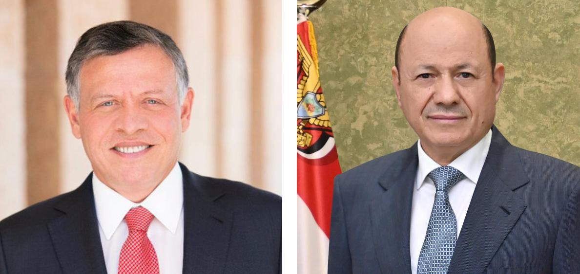 President Al-Alimi Congratulates King of Jordan on His Majesty’s Accession to Throne