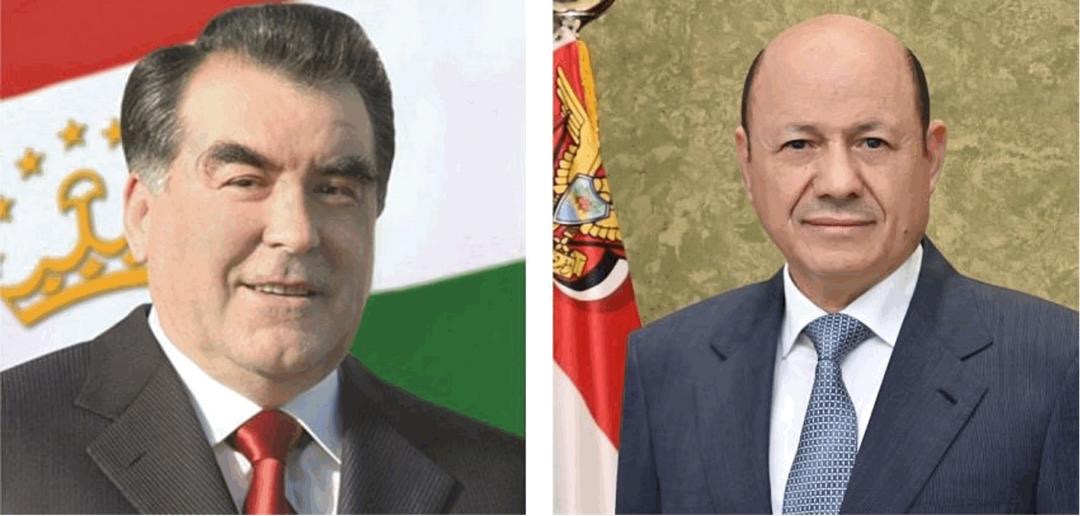 President Al-Alimi Congratulates President of Tajikistan on Victory Day