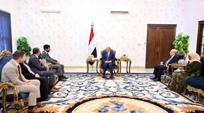 The President of the Presidential Leadership Council receives the International Committee of the Red Cross (ICRC)