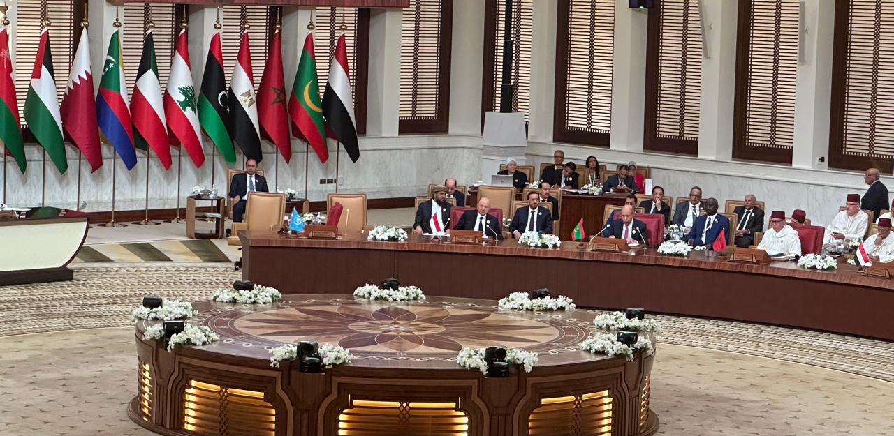 President Al-Alim participates in the opening session of Arab League Summit 