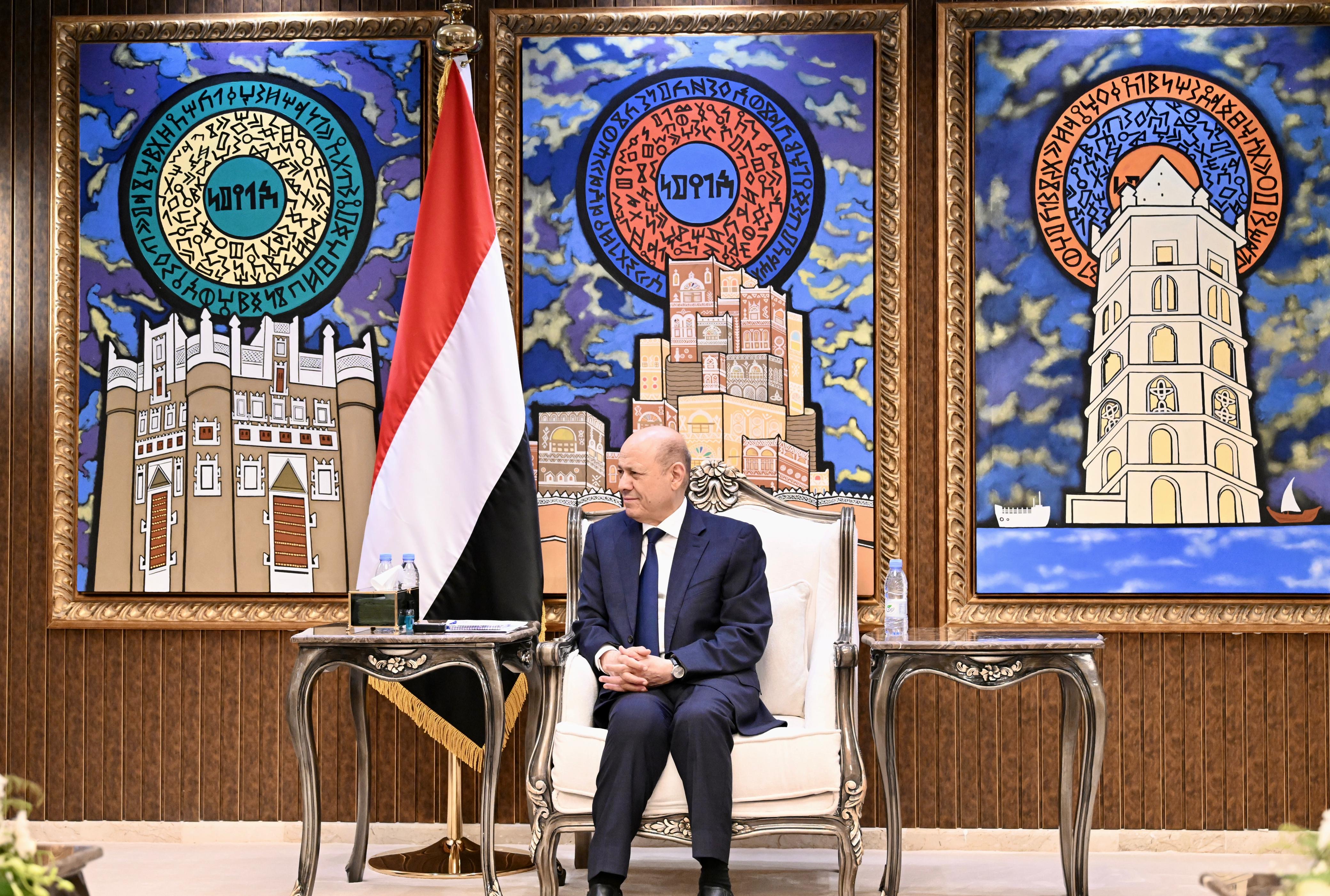 PRESIDENT AL-ALIMI RECEIVES AMBASSADOR OF ARAB REPUBLIC OF EGYPT