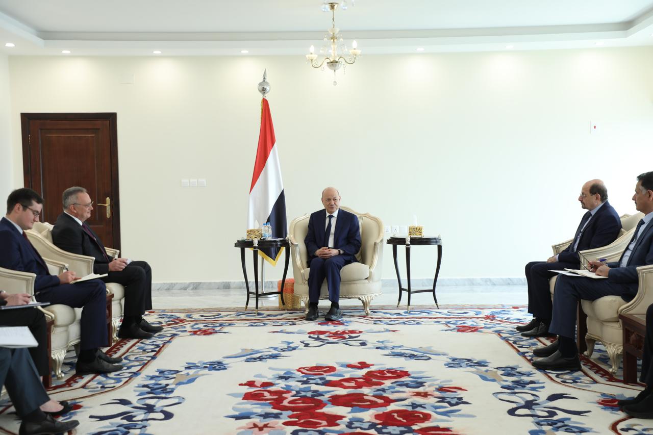 President Al-Alimi Praises Historical Relations with the Russian Federation