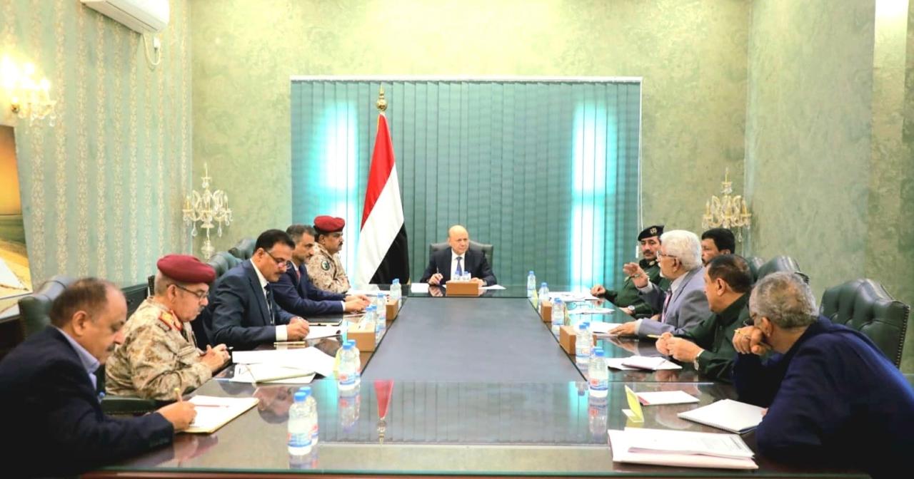 President Al-Alimi Holds Emergency Meeting with Supreme Security Committee