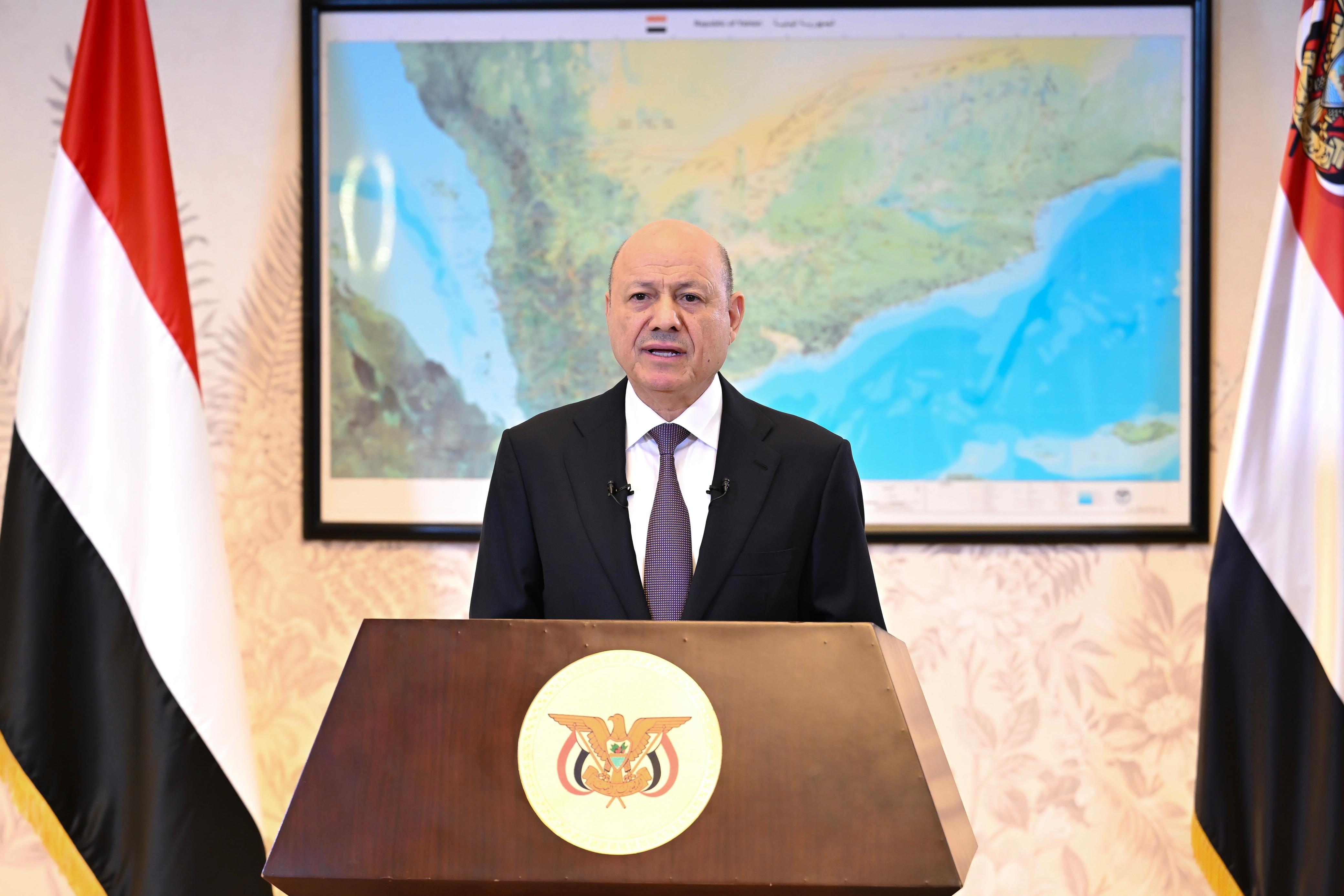 President of Leadership Council Address on the 35th National Day of Yemen – May 22