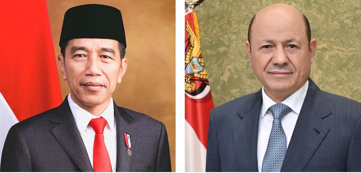 President Al-Alimi receives  a cable of congratulations from Indonesian President on Yemen’s National Day