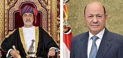 President Al-Alimi Receives Cables of Congratulations from Sultan of Oman on National Day