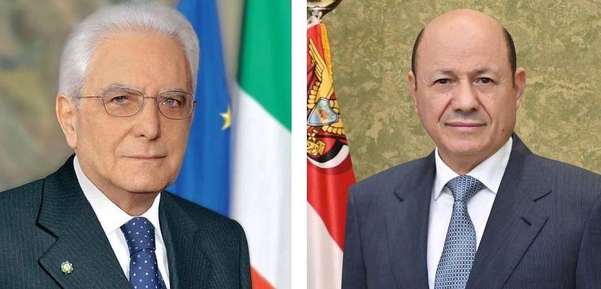 President Al-Alimi Receives Cables of Congratulations from Italian President on National Day