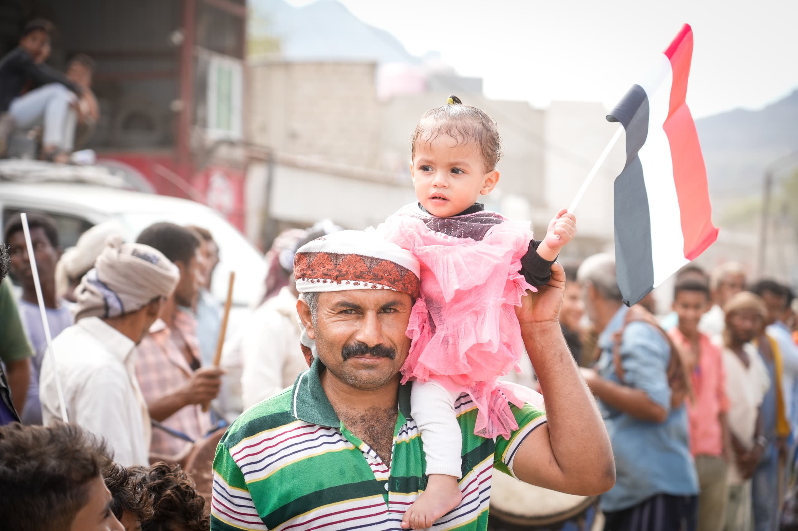 The popular reception of His Excellency President Al-Alimi during his visit to Taiz Governorate(2)