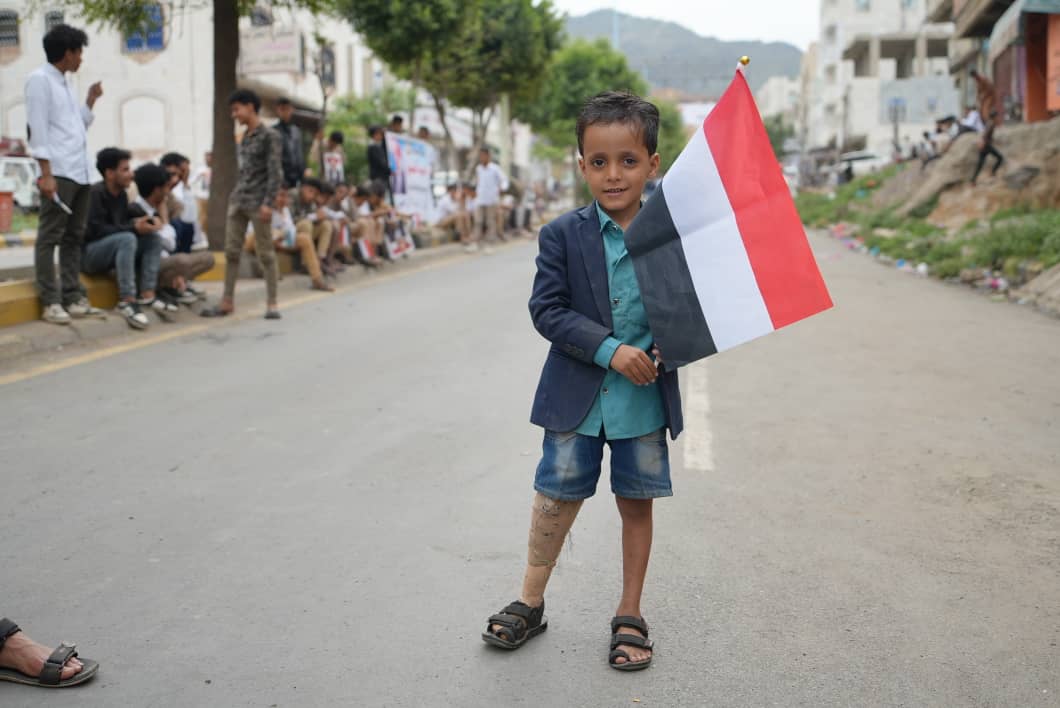 The popular reception of His Excellency President Al-Alimi during his visit to Taiz Governorate(3)