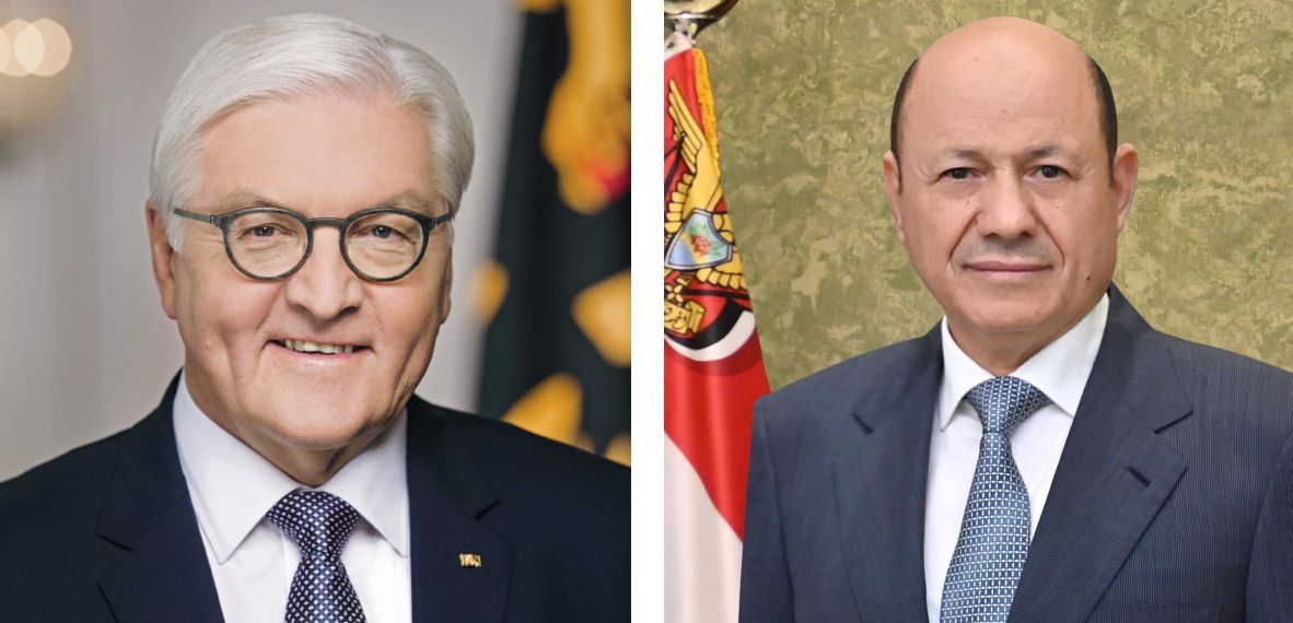 President Al-Alimi Receives Cables of Congratulations from President of Germany on National Day