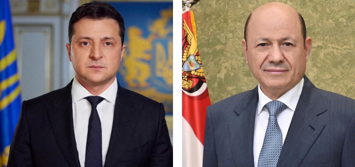 President Al-Alimi congratulates Ukraine on Independence Day