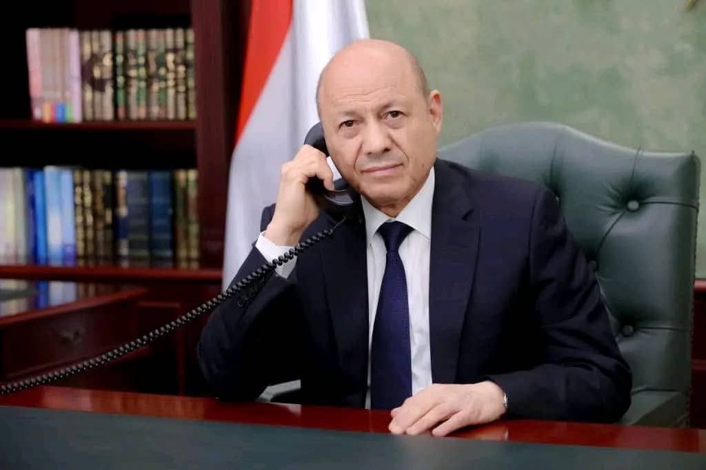 President Al-Alimi Praises Security Forces for Tracking Down Killers of Martyr Al-Mashhari