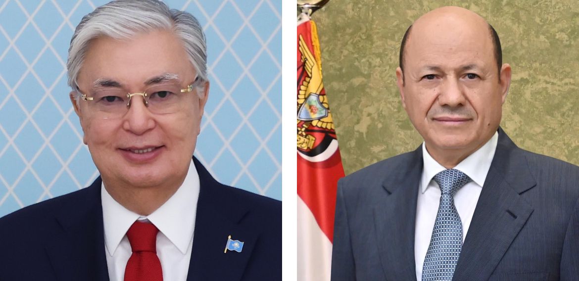 President Al-Alimi Congratulates Kazakhstan on Republic Day