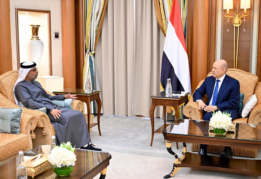 President Al-Alimi receives UAE Ambassador