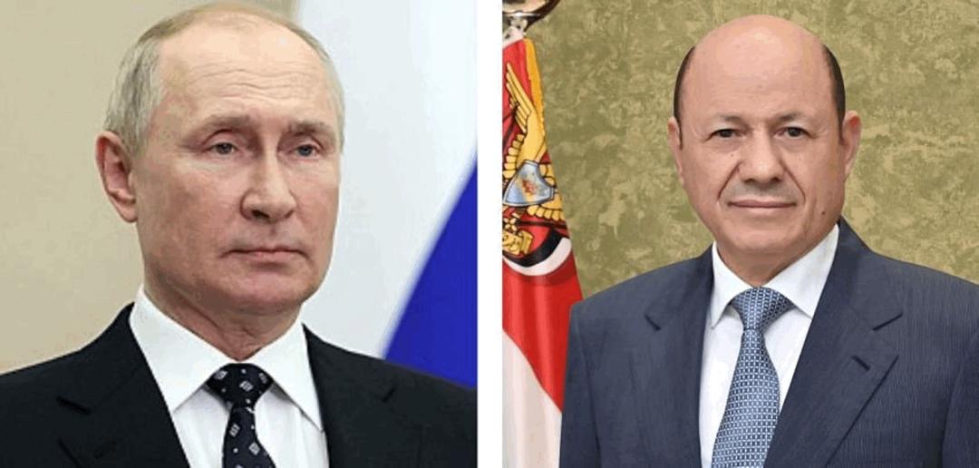 President Al-Alimi Offers Condolences for Victims of Russian Plane Crash