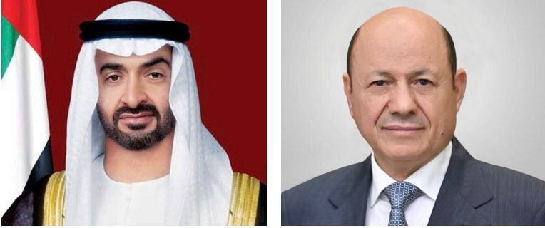 President Al- Alimi congratulates UAE President on the occasion of Eid Al-Fitr