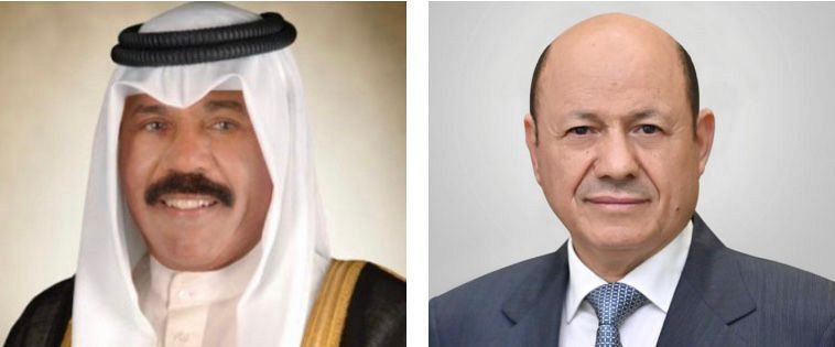 President Al- Alimi congratulates ‏Kuwait's emir on the occasion of Eid Al-Fitr