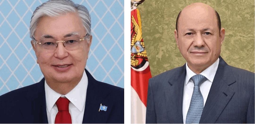 President Al-Alimi Congratulates Kazakhstan on Republic Day  