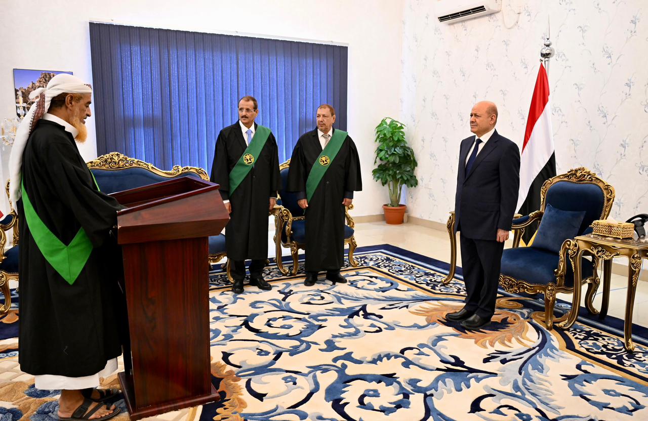 JUDGES APPOINTED TO THE SUPREME COURT TOOK THE LEGAL OATH BEFORE THE PRESIDENT OF THE PRESIDENTIAL LEADERSHIP COUNCIL Sat ، 09 Sep 2023