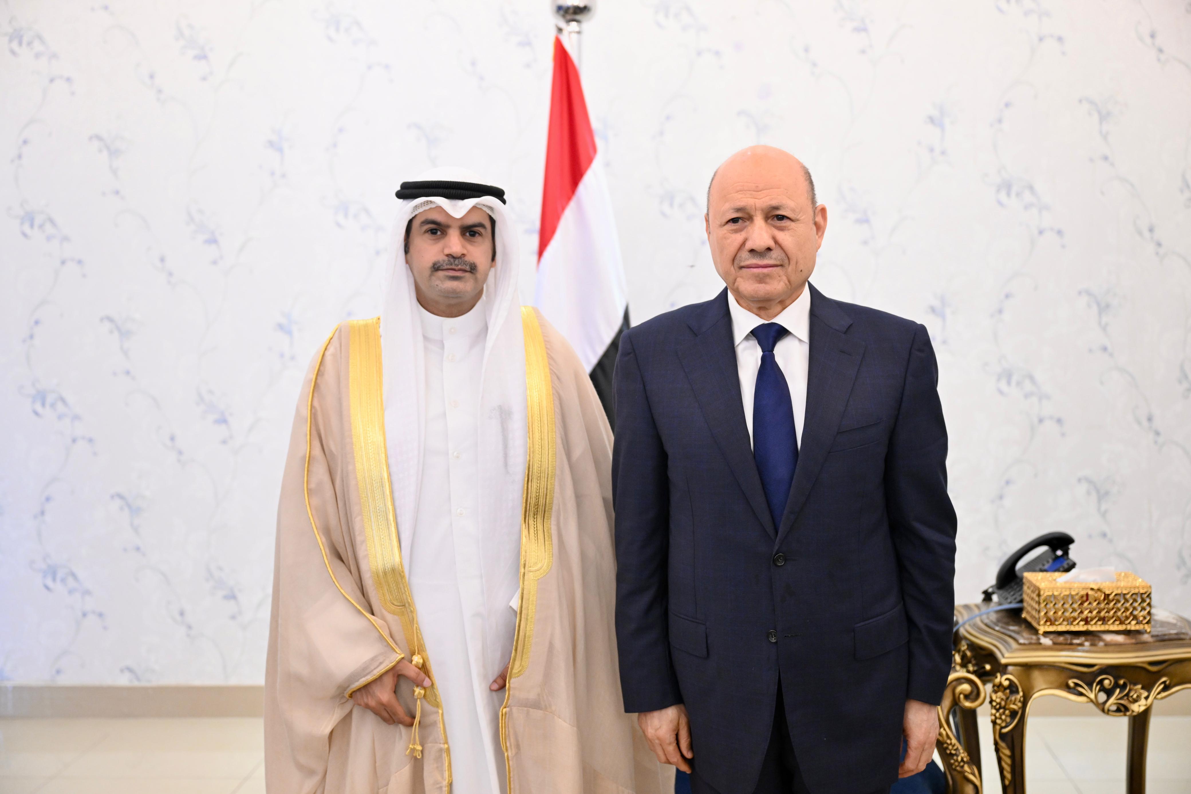 PRESIDENT AL-ALIMI RECEIVES CREDENTIALS COPY FROM KUWAITI AMBASSADOR   31 Aug 2023