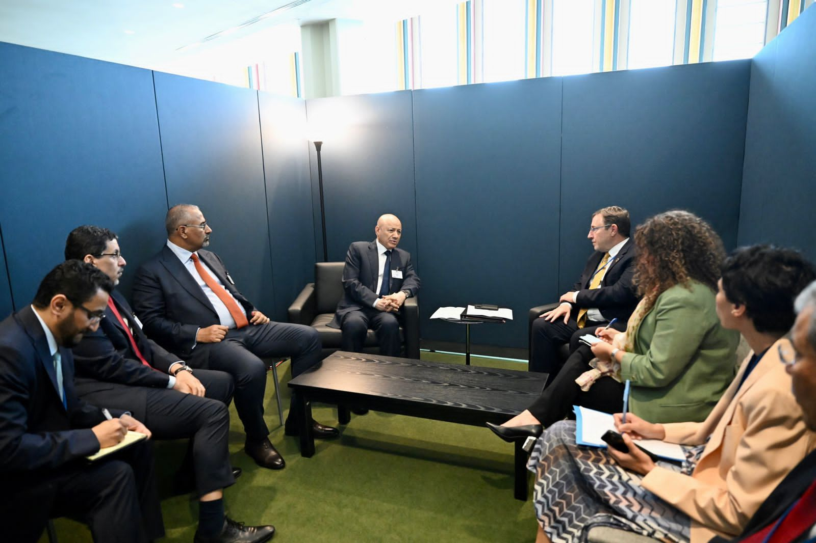 PRESIDENT AL-ALIMI MEETS WITH DIRECTOR OF UNDP IN NEW YORK Tue ، 19 Sep 2023