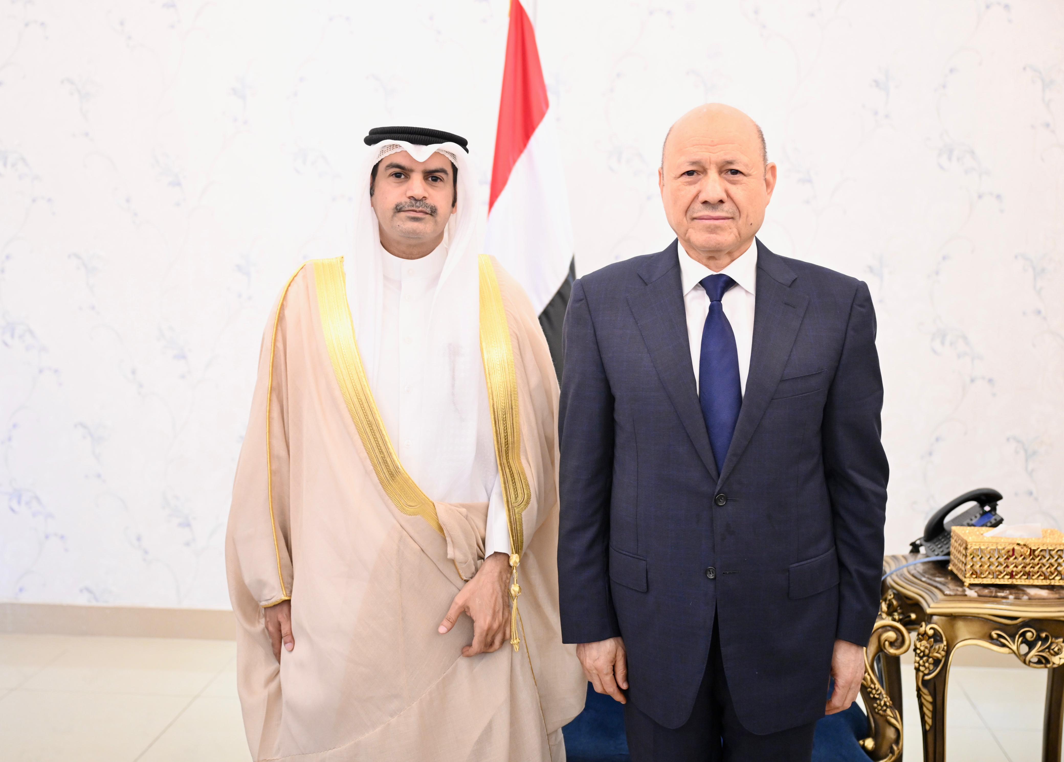 PRESIDENT AL-ALIMI RECEIVES CREDENTIALS COPY FROM KUWAITI AMBASSADOR   31 Aug 2023