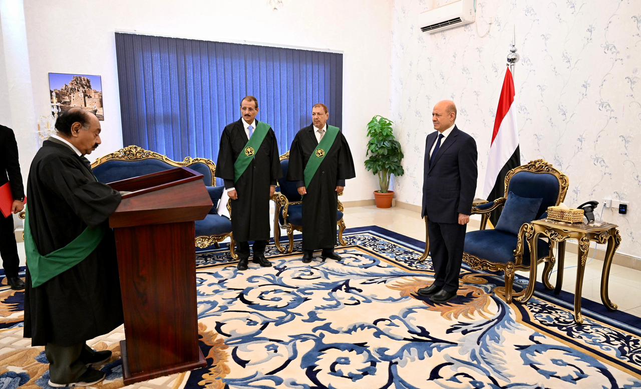 JUDGES APPOINTED TO THE SUPREME COURT TOOK THE LEGAL OATH BEFORE THE PRESIDENT OF THE PRESIDENTIAL LEADERSHIP COUNCIL Sat ، 09 Sep 2023