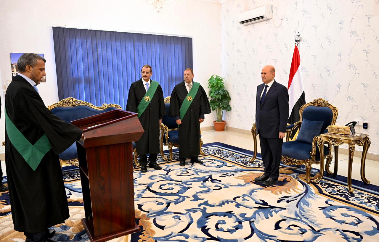 JUDGES APPOINTED TO THE SUPREME COURT TOOK THE LEGAL OATH BEFORE THE PRESIDENT OF THE PRESIDENTIAL LEADERSHIP COUNCIL Sat ، 09 Sep 2023