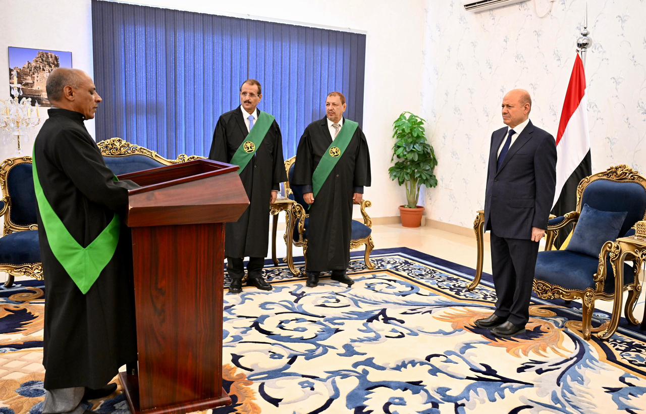 JUDGES APPOINTED TO THE SUPREME COURT TOOK THE LEGAL OATH BEFORE THE PRESIDENT OF THE PRESIDENTIAL LEADERSHIP COUNCIL Sat ، 09 Sep 2023