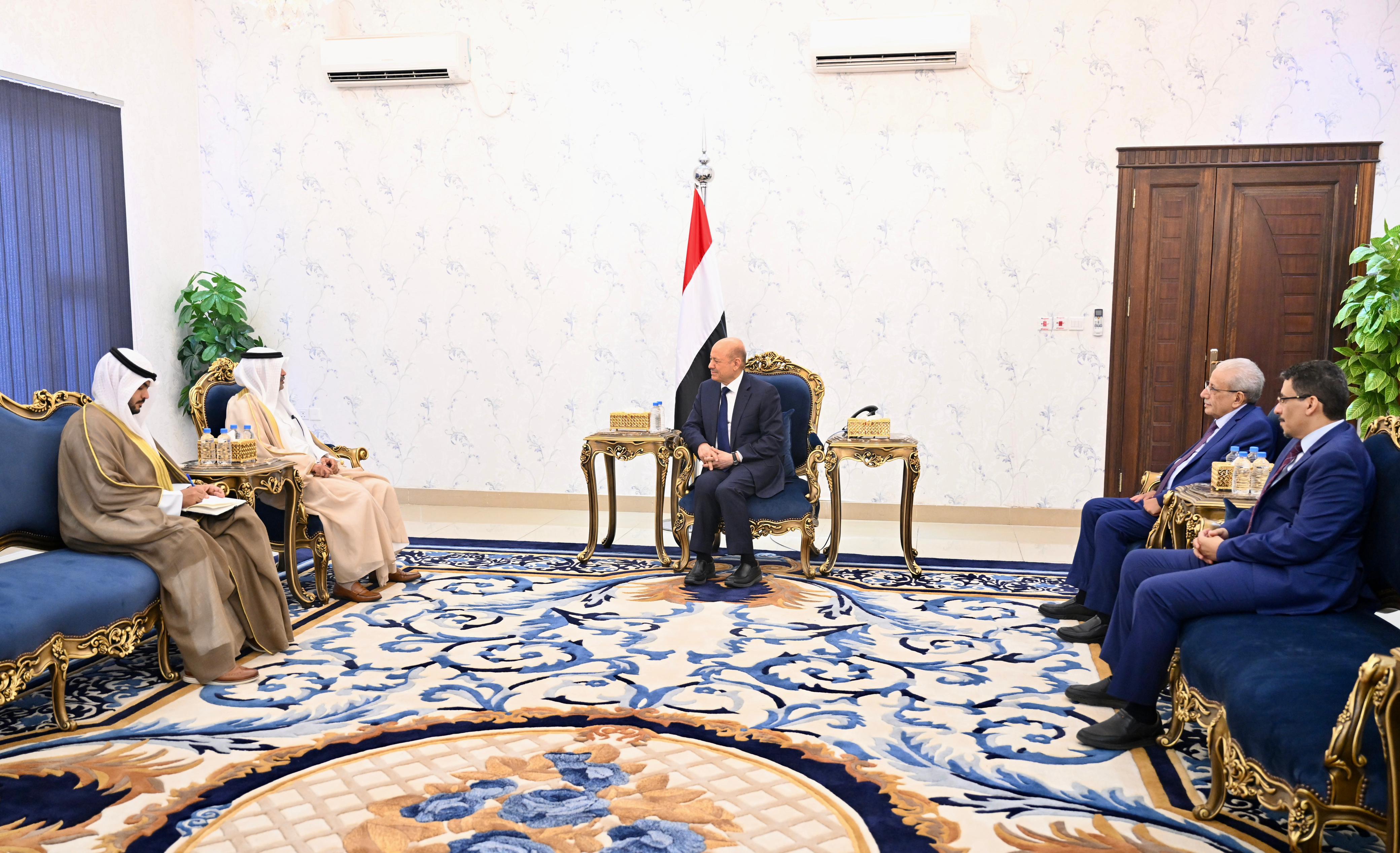 PRESIDENT AL-ALIMI RECEIVES CREDENTIALS COPY FROM KUWAITI AMBASSADOR   31 Aug 2023