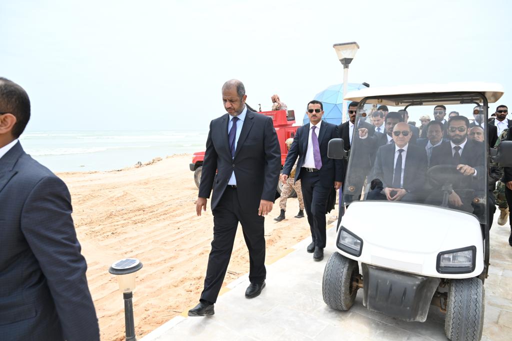 PRESIDENT AL- ALIMI INAUGURATES TOURIST, RESIDENTIAL AND ENTERTAINMENT MARINA PROJECT IN AL-MAHRA Mon ، 21 Aug 2023 (2)