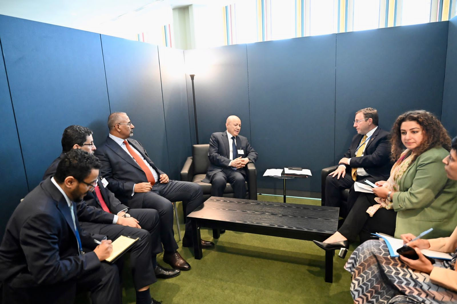 PRESIDENT AL-ALIMI MEETS WITH DIRECTOR OF UNDP IN NEW YORK Tue ، 19 Sep 2023