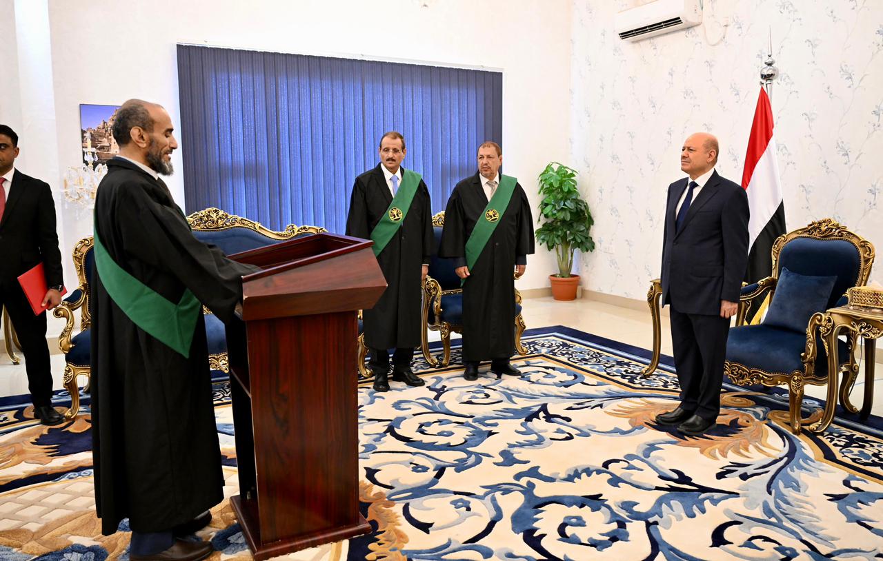 JUDGES APPOINTED TO THE SUPREME COURT TOOK THE LEGAL OATH BEFORE THE PRESIDENT OF THE PRESIDENTIAL LEADERSHIP COUNCIL Sat ، 09 Sep 2023