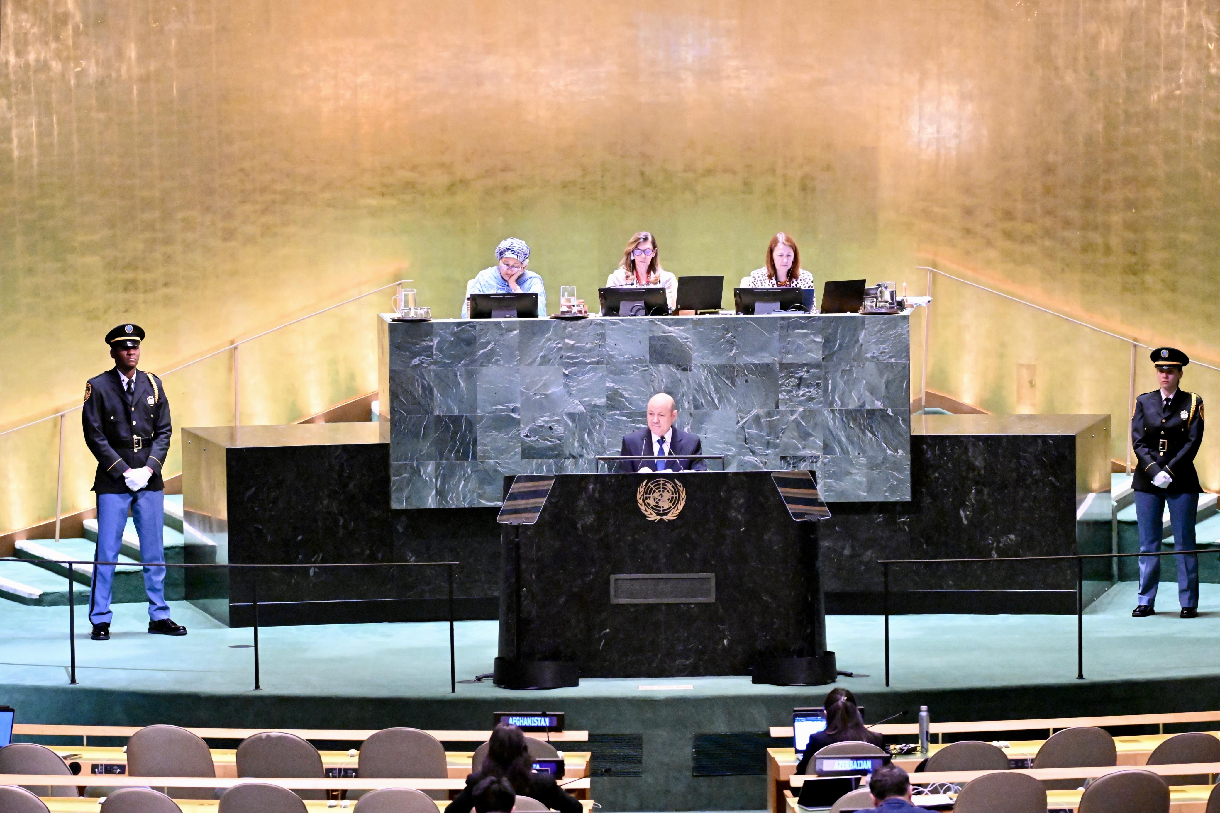 SPEECH OF PRESIDENT AL-ALIMI, BEFORE THE 79TH SESSION OF THE UN GENERAL ASSEMBLY