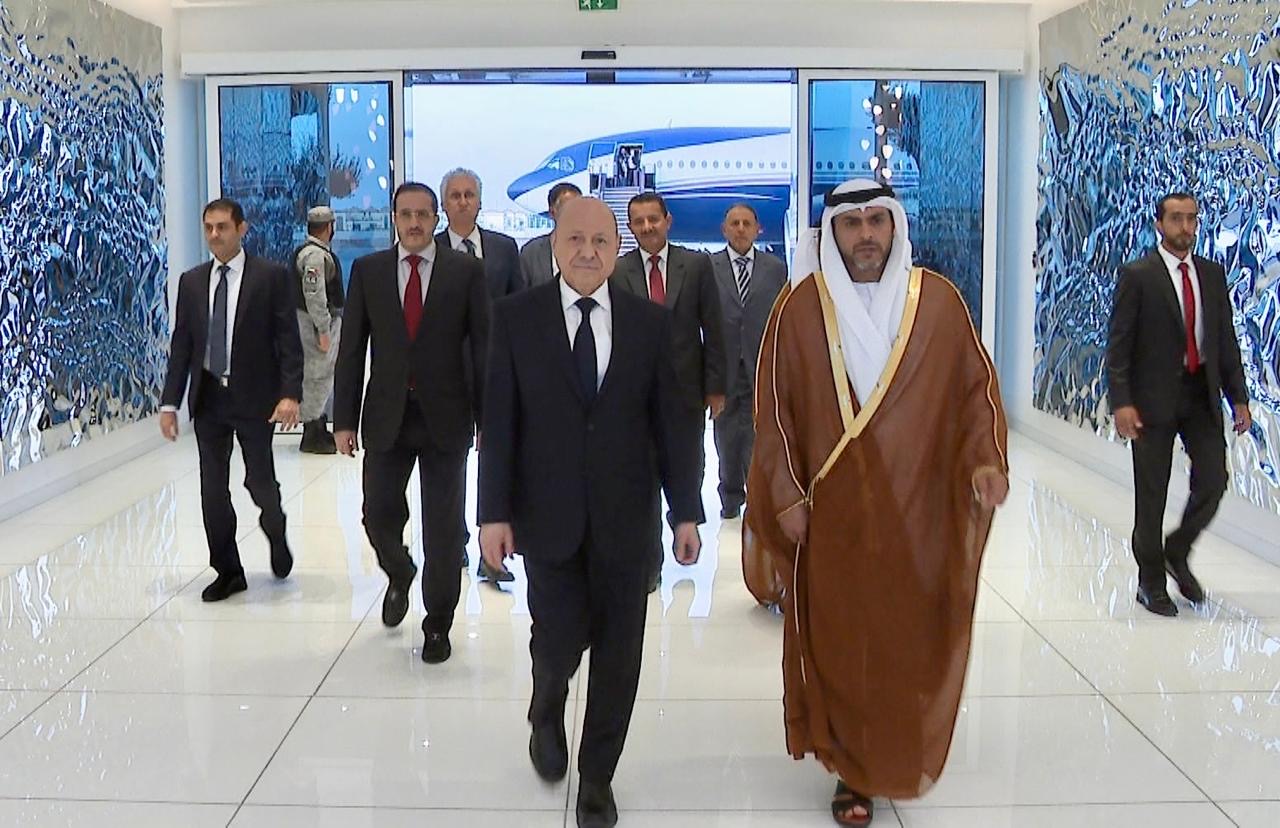 PRESIDENT OF THE LEADERSHIP COUNCIL ARRIVES IN ABU DHABI ON AN OFFICIAL VISIT TO THE UAE